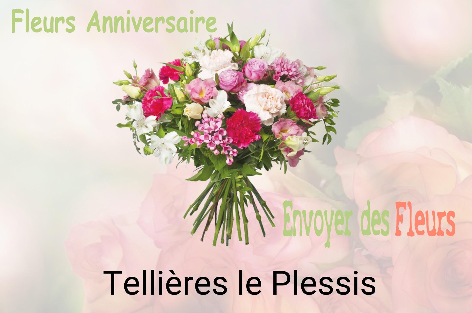 Bouquet de fleurs d’anniversaire livré à Tellières-le-Plessis